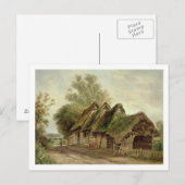 Barns in Flatford (olie op canvas) Briefkaart (Voorkant / Achterkant)