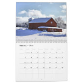 Barns in Vermont Kalender (Feb 2026)