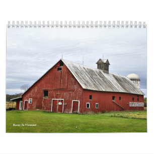Barns in Vermont Kalender