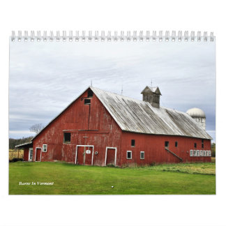 Barns in Vermont Kalender