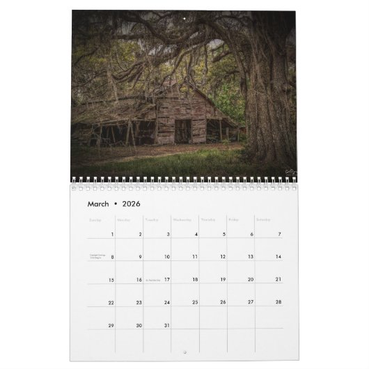  Barns in Zuid-Georgië Kalender (Mar 2026)