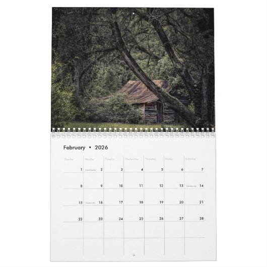 Barns in Zuid-Georgië Kalender (Feb 2026)