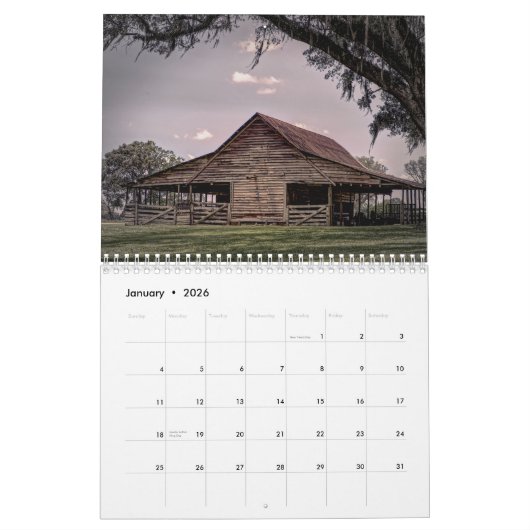 Barns in Zuid-Georgië Kalender (Jan 2026)