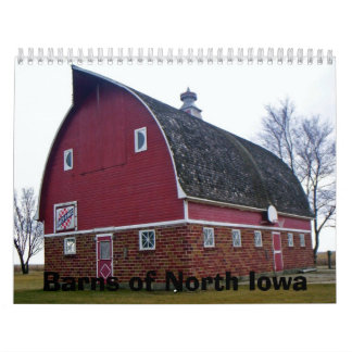 Barns van Noord-Iowa Kalender