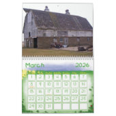 Barns van Noord-Iowa Kalender (Mar 2026)