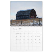 Barns van Western Canada Kalender (Feb 2026)