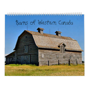 Barns van Western Canada Kalender