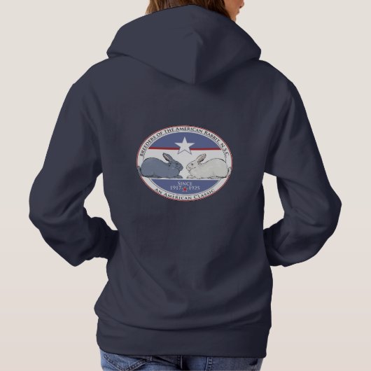 BARNSC American Rabbit Club Hoodie (Achterkant)