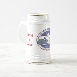 BARNSC American Rabbit Club - Stein Bierpul
