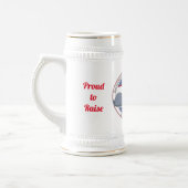 BARNSC American Rabbit Club - Stein Bierpul (Links)