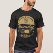Barnsdall Oklahoma Het is waar mijn verhaal begint T-shirt (Voorkant)