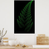 Barnsley Fern Poster (Keuken)