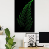 Barnsley Fern Poster (Thuiskantoor)
