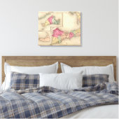 Barnstable, Dukes, provincie Nantucket Canvas Afdruk (Insitu (Slaapkamer))