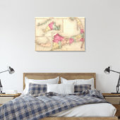 Barnstable, Dukes, provincie Nantucket Canvas Afdruk (Insitu (Slaapkamer))