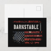 Barnstable Massachusetts Briefkaart (Voorkant / Achterkant)