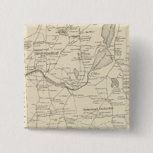 Barnstead, Belknap Co Vierkante Button 5,1 Cm