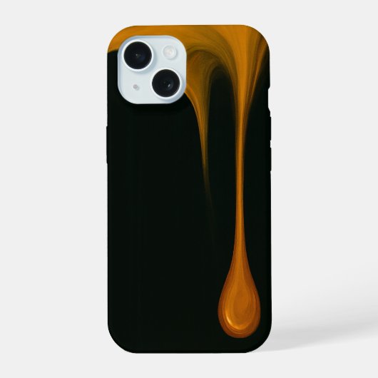 Barnsteen Drip Hoes voor Apple iPhone 15 Case (Achterkant)