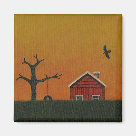 barnsteenavond magneet (Voorkant)