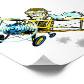 Barnstormer Bob en Bird Poster (Hoek)