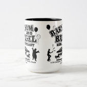 Barnum and Bagel Restaurant, Skokie, Illinois Tweekleurige Koffiemok (Center)