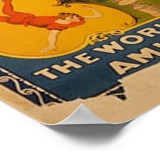 Barnum & Bailey Circus - Circa 1900 Poster (Hoek)