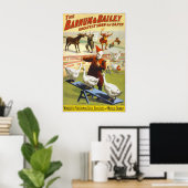 Barnum & Bailey Circus - Circa 1900 Poster (Thuiskantoor)