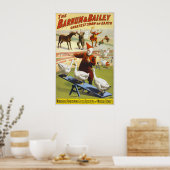 Barnum & Bailey Circus - Circa 1900 Poster (Keuken)