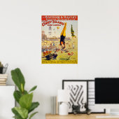 Barnum & Bailey Circus - Circa 1900 Poster (Thuiskantoor)