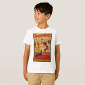 Barnum & Bailey Circus Foot-Ball-honden T-shirt (Voorkant volledig)
