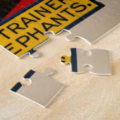 Barnum Bailey  Circus Illustration Art Old Legpuzzel (Zijkant)