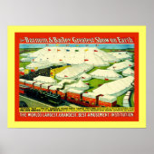 Barnum & Bailey ~  Circus Poster (Voorkant)