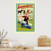 Barnum & Bailey ~ Circus Poster (Keuken)