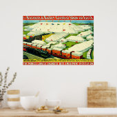 Barnum & Bailey ~  Circus Poster. Poster (Keuken)