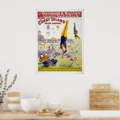 Barnum & Bailey Coney Island Circus Advertisement Poster (Keuken)
