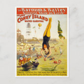 Barnum & Bailey Coney Island Water Carnival Briefkaart (Voorkant)