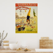 Barnum & Bailey Coney Island Water Carnival Poster (Keuken)