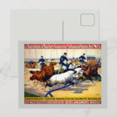  Barnum, Bailey Greatest show German circus Briefkaart (Voorkant / Achterkant)