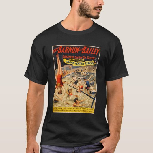 Barnum & Bailey Greatest Show op aarde T-shirt (Voorkant)