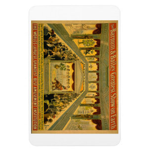 Barnum & Bailey Magic Show Magnet Magneet