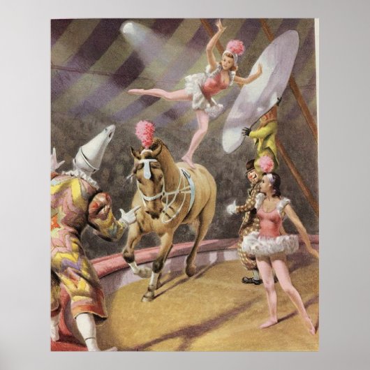 Barnum & Bailey - Prachtig presterende ganzen post Poster (Voorkant)