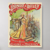 Barnum & Bailey Vintage Poster 1901 (Voorkant)