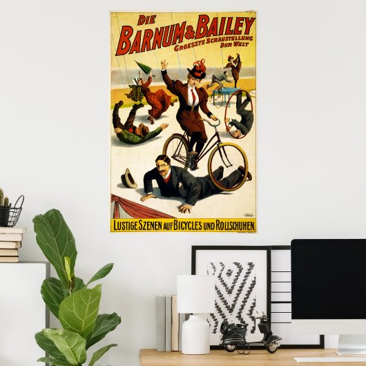 Barnum en Bailey, Circus Poster (Thuiskantoor)