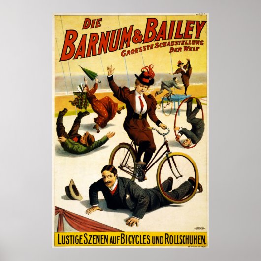 Barnum en Bailey, Circus Poster (Voorkant)