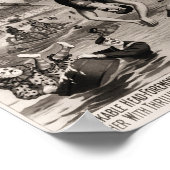 Barnum en Bailey Coney Island Water Carnival Poster (Hoek)