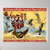 Barnum en Bailey - De vliegende Dillons Poster (Voorkant)