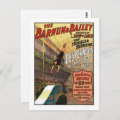 Barnum en Bailey Desperado's Leap for Life Briefkaart (Voorkant / Achterkant)