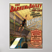 Barnum en Bailey Desperado's Leap for Life Poster (Voorkant)