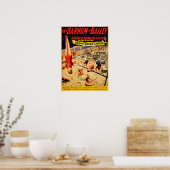 Barnum en Bailey Grand Water Circus Poster (Keuken)