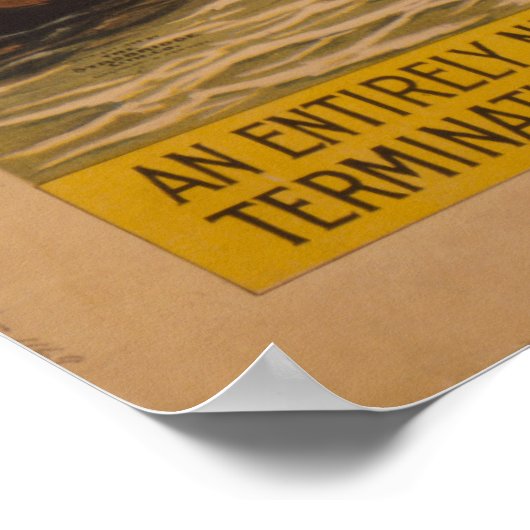 Barnum en Bailey Grand Water Circus Poster (Hoek)